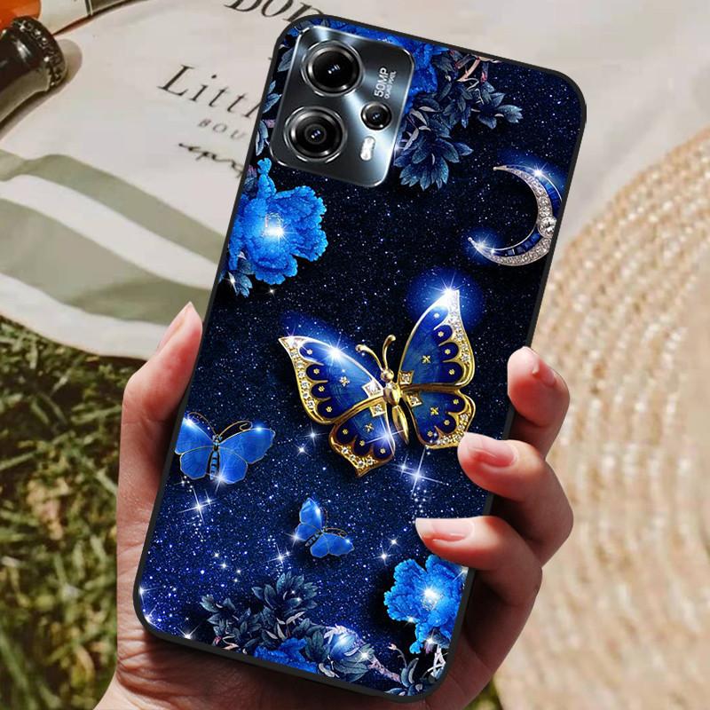 

For Motorola Moto G13 G23 Case Cute Cat Wolf Painted Cover Soft Silicone Phone Case For Moto G23 G 13 MotoG13 MotoG23 Back Cover for Moto G23