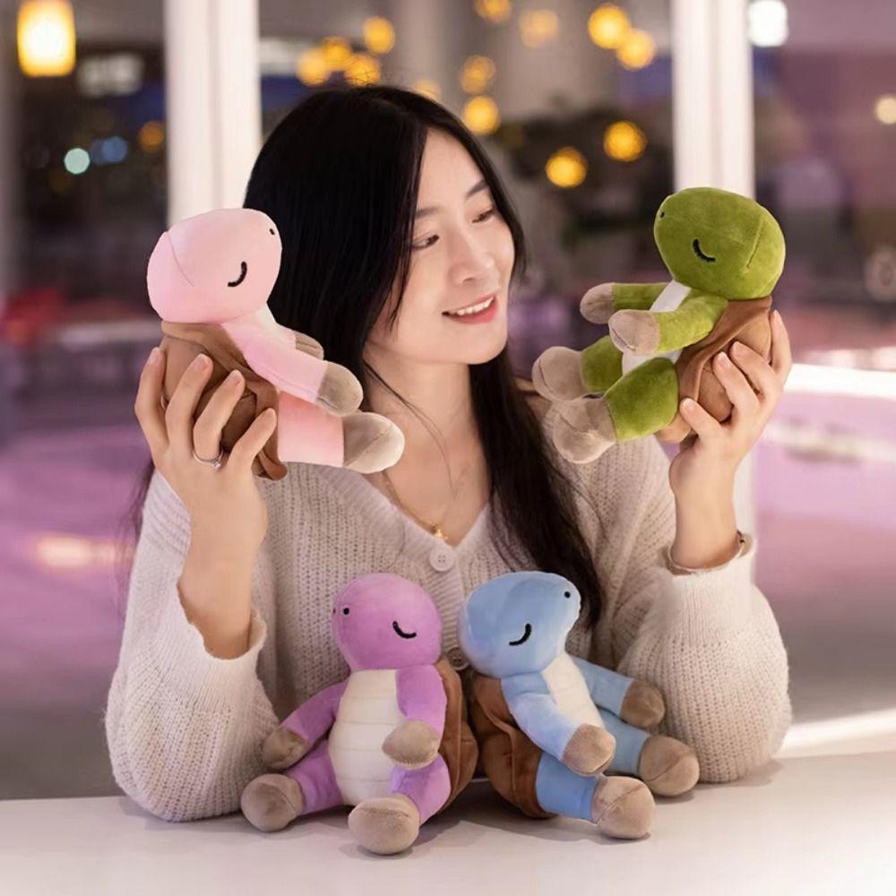 

Stuffed Sea Turtle Stuffed Doll Star Animal Sea Turtle Pillow Tortoise Plush Toy Car Decor рожевий