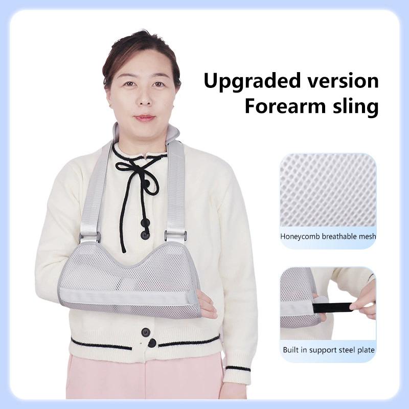 Adjustable Arm Sling and Shoulder Support – Medical Fixation Strap for Upper Limb Immobilization and Stabilization