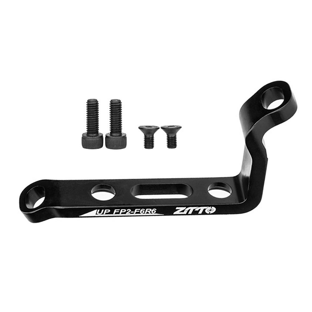 Bike Disc Brake Adapter Post Mount To Flat Mount Front & Rear Disc Brake Caliper Mount Adapter PM To FM for 160 180mm Rotor