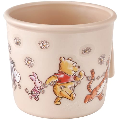 Skater Baby Tableware Cup for Children Around 5 Months ~ Antibacterial Plastic 230ml Disney Winnie the Pooh Picnic XP21AG-A