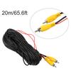 10/12/15m RCA Video Cable Car Reverse Rear View Parking Camera Video Cable with Detection Wire Audio Converter Cable