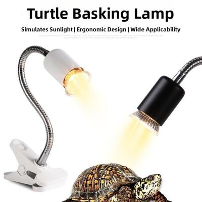 Simulated Sunlight Reptile Heat Lamp Clamp Design Terrarium Heat Light  For Lizard