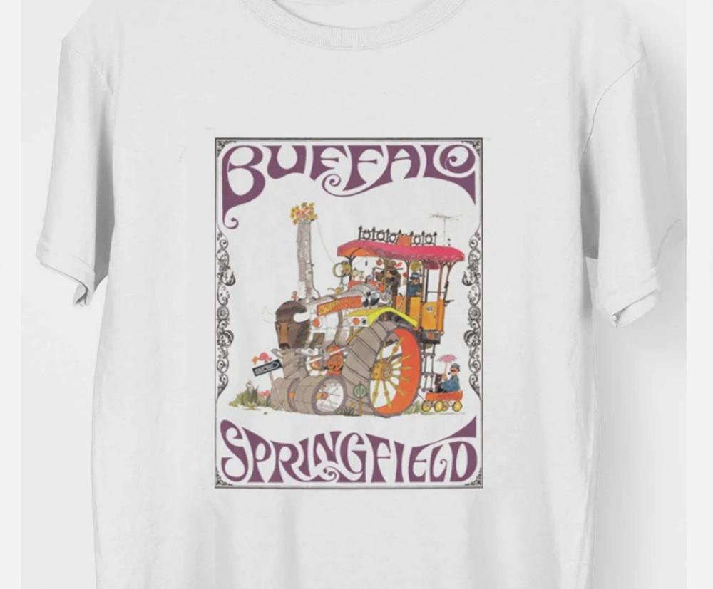 Buffalo Springfield Raglan T-Shirt reprinted t-shirt gift for fan Unisex T-Shirt XL