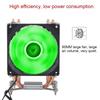 4 Heat Pipe CPU Fan Cooler Heat Sink   With Screw (Red Light  Small Screw+Backboard)