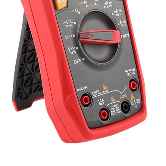 UT61B+ Digital Multimeter LCD Display Accurate Measurement Flame-Retardant ABS TRUE RMS AC/DC Voltage