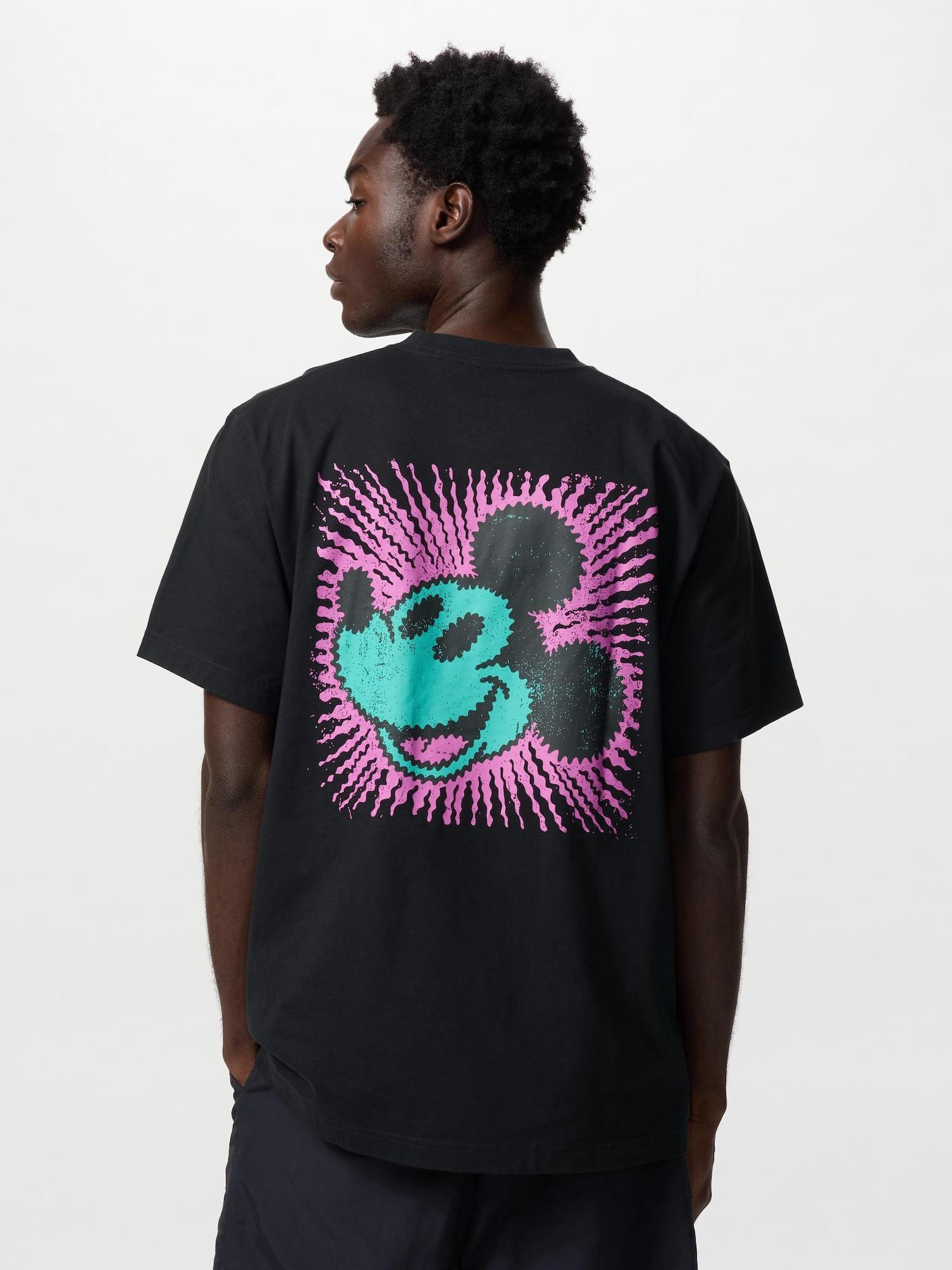 

Uniqlo Футболка с коротким рукавом и принтом Микки Фейса UT 09 BLACK/UNISEX S