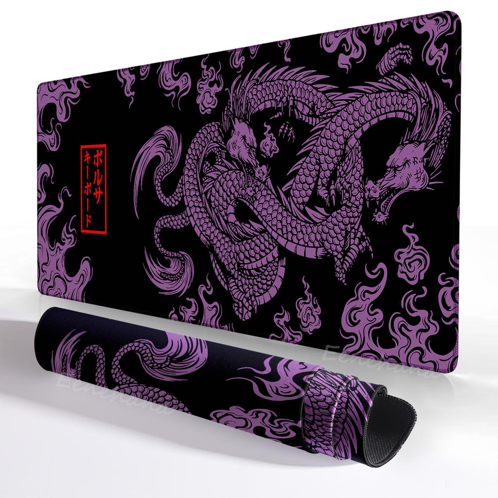 Japanese Dragon Large Gaming Mousepad XXL Keyboard Gamer Mouse Pad on The Table Speed Desk Mat Anime x X Mouse Mats