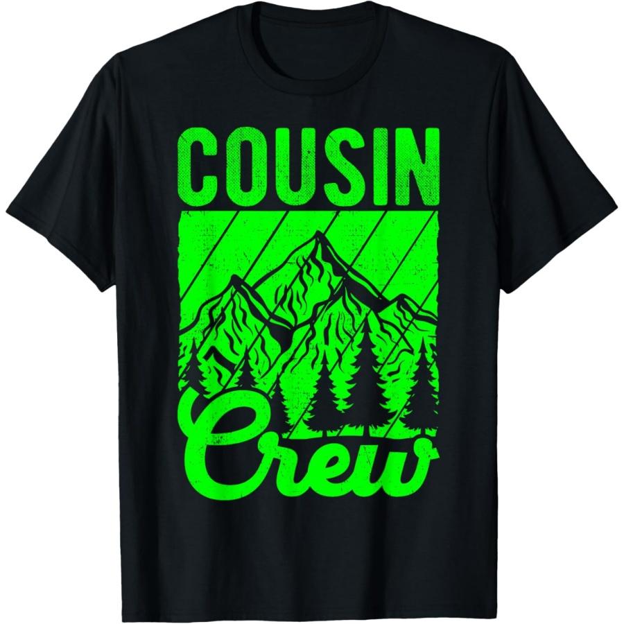 

Cousin Crew Mountain Snow Family Best Crew Cousin T-Shirt XXXXXL чёрный