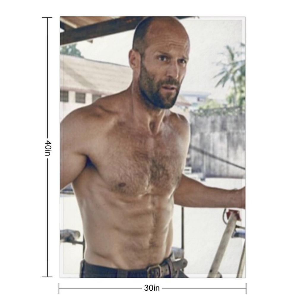 jason statham Throw Blanket Flannel Soft Plaid manga Sofa Quilt Blankets
