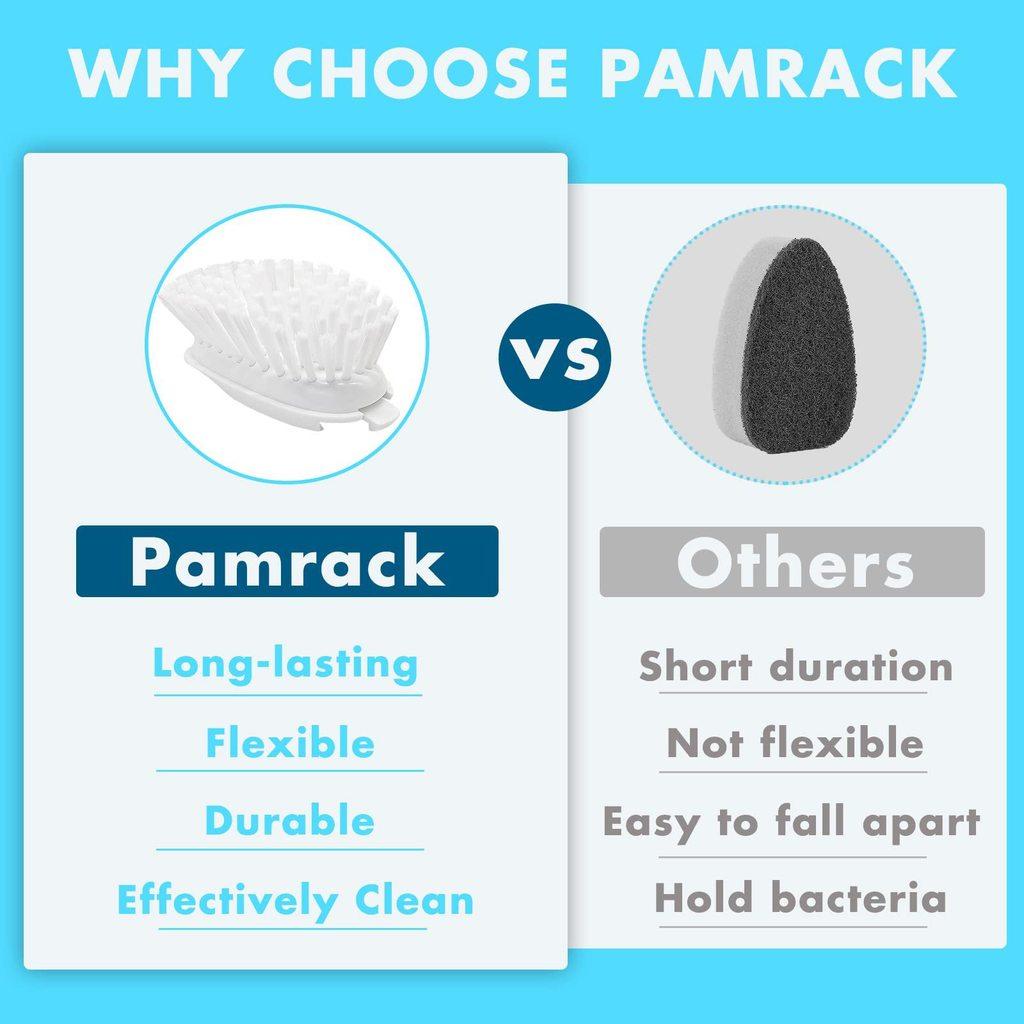 Brush Dish White Tool For Oxo Kitchen Scrubber With Easy Functionality Install