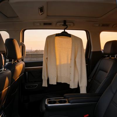 Car Clothes Hanger Retractable Closet Hook Multifunctional Coat Hangers for Travel Closet Wardrobe Room Door Outdoor Indoor
