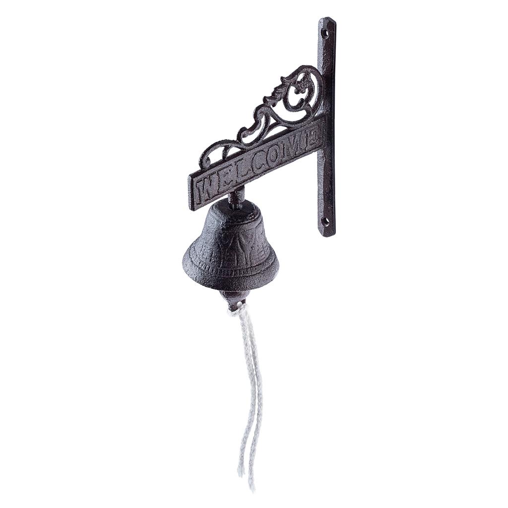 KADAX Cast Iron Door Bell Door Knocker Decorative Bell Retro Bell