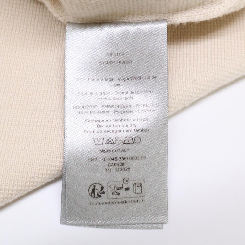 DIOR Beige 513M617A2000 CD Icon Sweater tops L beigeUsed
