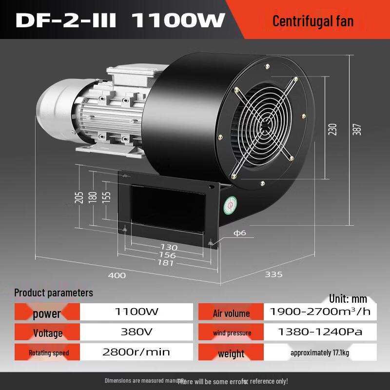 Aokewen DF Centrifugal Industrial Fan