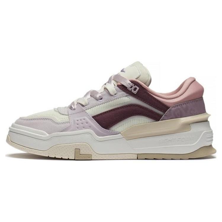 (WMNS) Li-Ning AG Skate Shoes White Purple Pink Women s AGCS246-4 EU 35