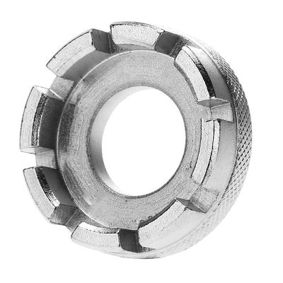 Outil clé à rayons pour vélo en acier trempé Outil pour rayons de roue de vélo Outil de centrage de jante de vélo pour réglage de tension de roue de précision
