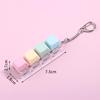 Stress Relief Fidget Keychain Keyboard Keycap DIY Clicker Toy 1PC Handheld Gadget for Work Study Travel School