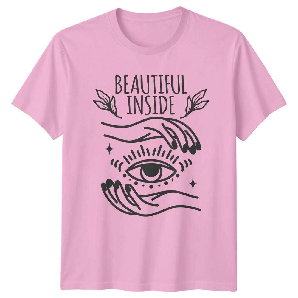 Beautiful Inside Unisexs TShirt Witchcraft Celestial Design