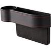 Car Seat Gap Filler Organizer Between Front Seat Car Organizer And Storage Box, Auto Premium PU Leather Console With Cup Holder, Car Pocket For