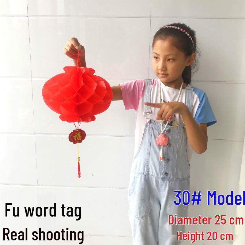 Red Lantern Ornaments for Weddings, New Year, Indoor Decor & Mall Displays