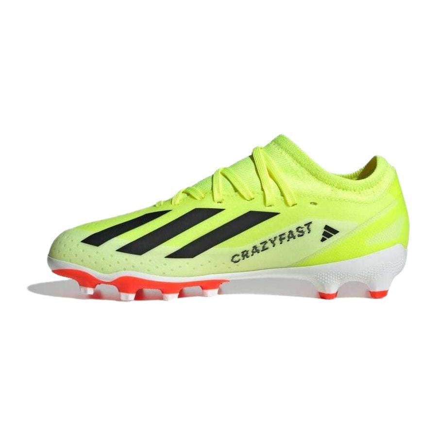 Adidas X CRAZYFAST LEAGUE Abrasion Resistant Low top Soccer Shoes Yellow Kids  IF0683 38.5