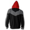 Men 3D Printed Nightwing/Robin Cosplay Costyime Hoodies Fancy Zipper Sweatshirt Halloween Casual Outerwear Hoodies Coat