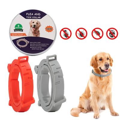 Flea and Tick Collar for Dogs Cats With Aluminum Case