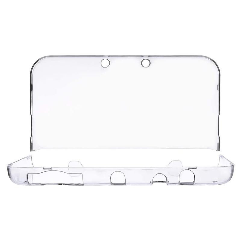 Para Console New 3DS XL/LL Capa Rígida Transparente Cristal Anti-riscos de PC