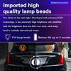 Car Mounted LED Fun Expression Light Smiling Face Light Rear Window Multifunctional Warning Gesture Light Handheld Gesture Light