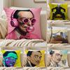 SSalvador Pop Art Cushion Cover Pillowcase Antidustmite Living Room Sofa Decor Cushion Room