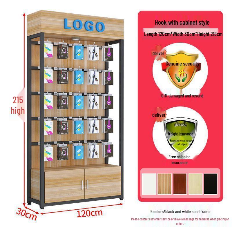 Multi-Layer Gondola Display Rack for Convenience Stores and Supermarkets