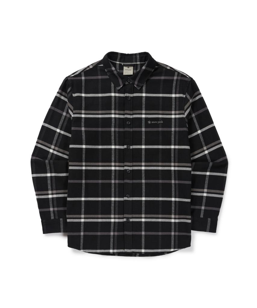 SNOWPEAK APPAREL Check Shirt (S26Wmfsh02) Black