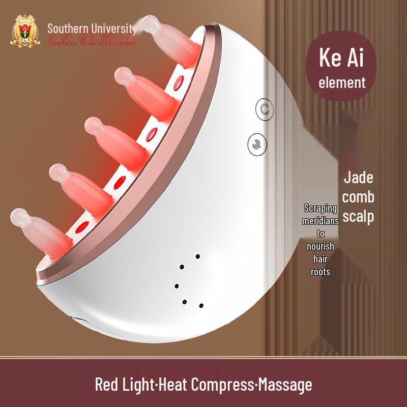 Koai Elements Red Light Hot Compress Scalp Massager Set