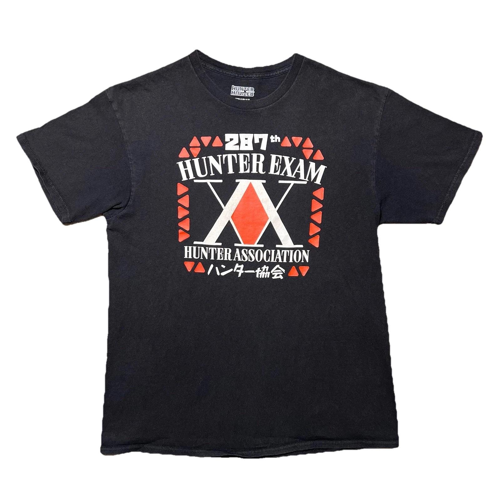 Hunter X Hunter 287th Hunter Exam T Shirt Mens Large Black Anime Graphic Tee S