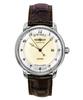 Friedrichshafen Brown Leather Strap Gold Dial Automatic 85625 Men's Watch