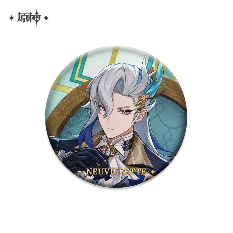 Sunsyea Genshin Impact Official Merch miHoYo Original Theme Series Badge Vol.4 Alhaitham Kaveh Furina Arlecchino