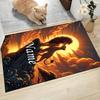 Custom Name Lion Sunset Majesty Carpet Rug Customizable Soft Washable Anti-Slip Home Living Room Sofa Mats Personalized Rug. 0909306