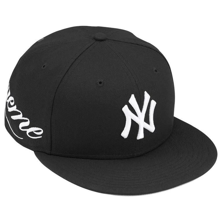 Supreme x New York Yankees New Era Black 7 5/8