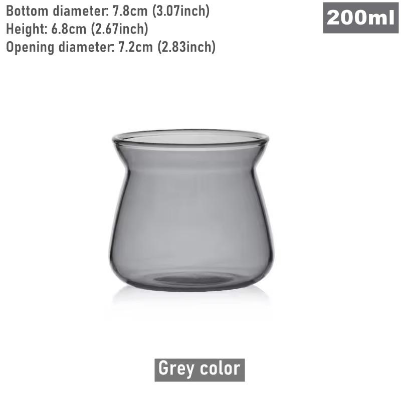 

200ml 275ml Glass Coffee Server Coffee Sharing Pot Sniffing Mug Catcher Cup Coffee Tea Kettle Hand Brewing Coffee Bariata Tools