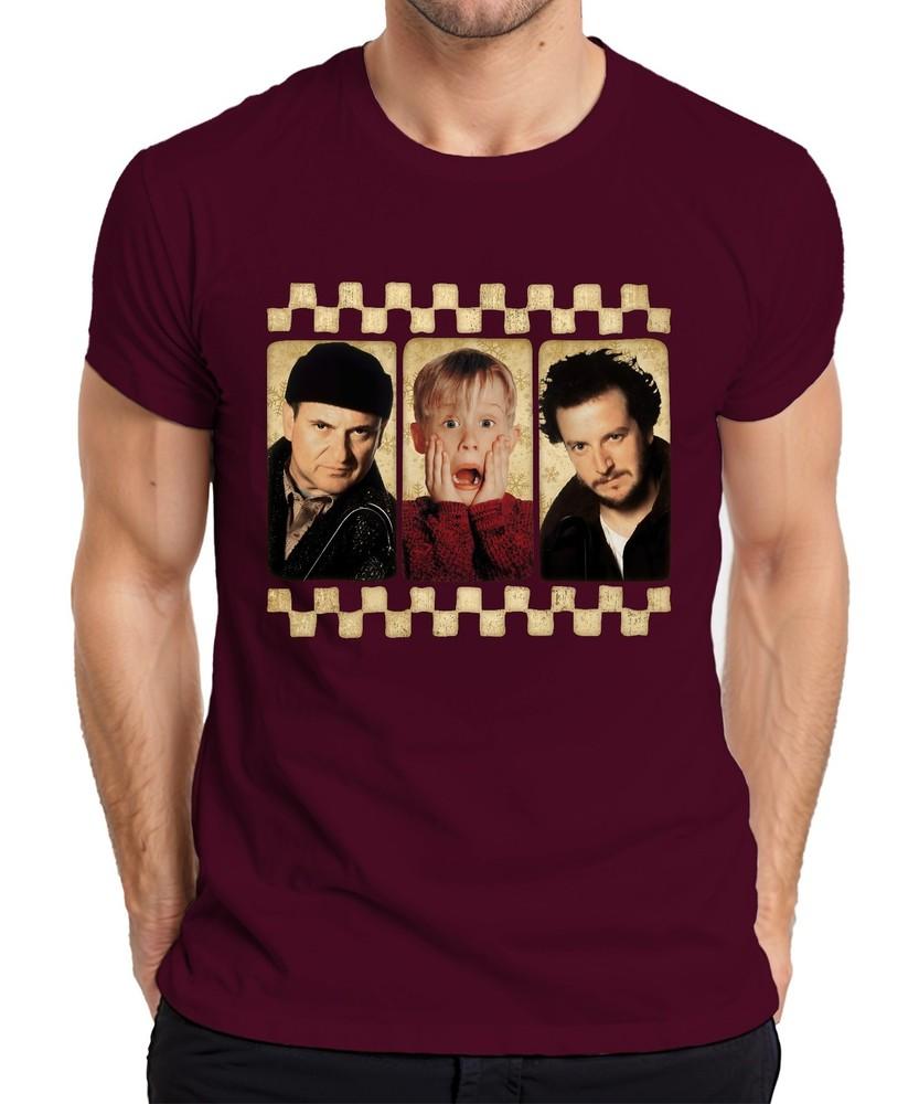 Kevin Home Alone Mccallister Movie Classic Christmas Harry Marv Unisexs TS