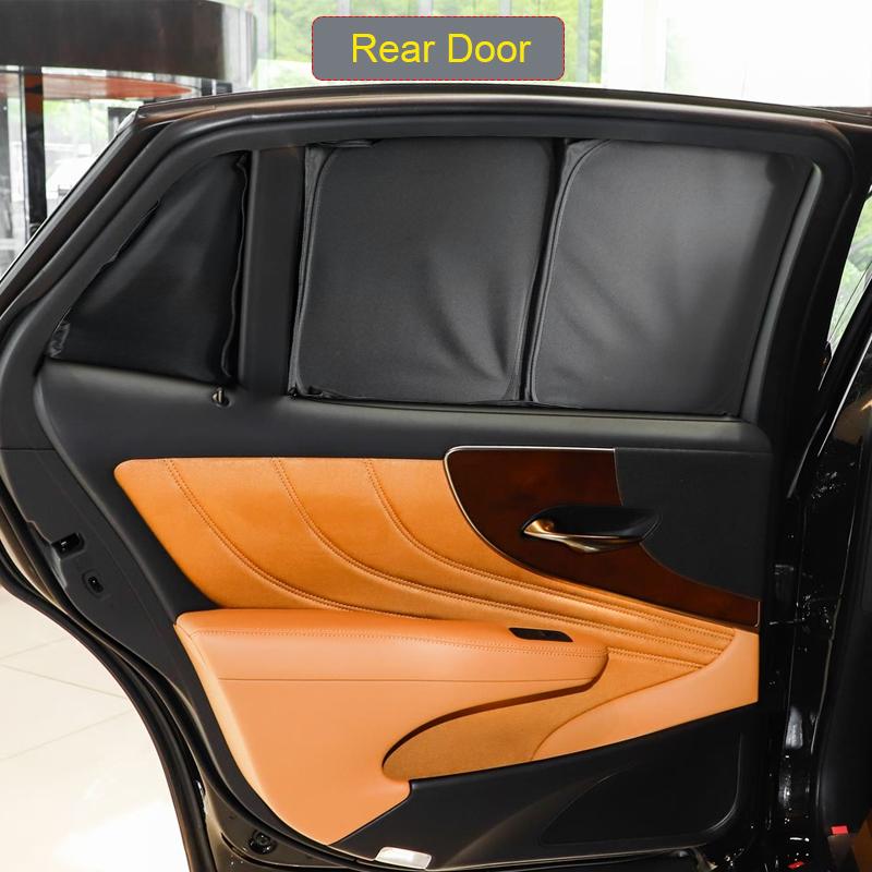 Car Black Window Privacy Sunshade For LEXUS LS XF50 2018-Present Auto Anti-UV Heat Insulation Protect Cover Interior Accessory