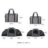 Pet bag Out carrying bag can be extended cat bag Large capacity Two small pets out carrying cat backpack