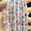 3-5mm Natural Crystal Agate Crushed Stone Beads, Irregular DIY Jewelry Accessories, Loose with Hole