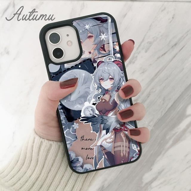

Чехол Genshin Impact GanYu для телефона iPhone 11 12 13 14 Pro Max mini X XR XS SE 2020 6S 7 8 Plus Samsung Galaxy S21 S22 Samsung S22ultra