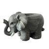 Synthetic Resin Planter Resin Elephant Shaped Planter Pot Cute Flower Pot for Indoor Plants Decorative Small Cactus for Home
