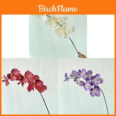 Butterfly Orchid Silk Flower Decor For Home Hotel Lounge Display