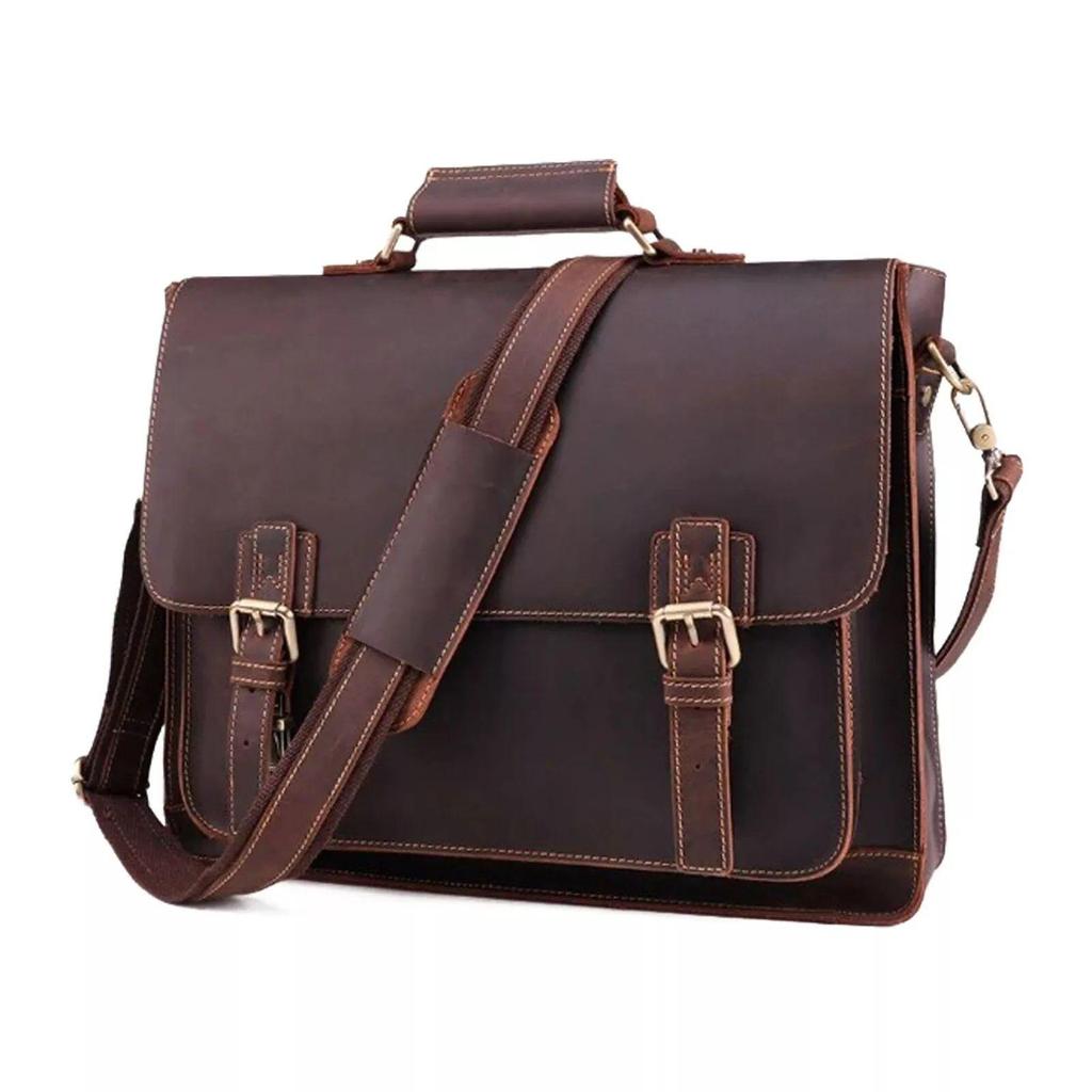 Büffelledertasche Computer Buffalo Hunter Leder Laptoptasche