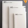 Student Notebook Set: A5 & B5 Thick Ruled Notebooks with Pocket Notepad