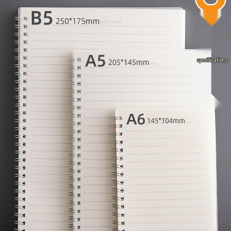 Student Notebook Set: A5 & B5 Thick Ruled Notebooks with Pocket Notepad